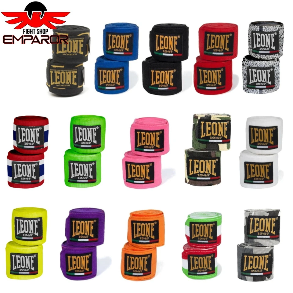 Leone 1947 Handbandagen Boxbandagen Wickelbandagen Boxen 2,50m 3,50 4,50m - Bild 1 von 1
