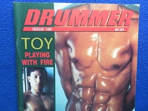 DRUMMER #158   1992  TOY PLAYING WITH FIRE - Picture 1 of 1