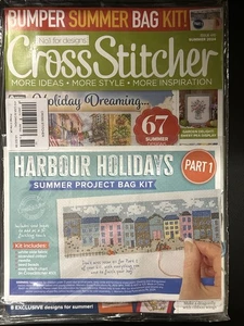 Cross Stitcher Magazine Summer 2024 Issue 410 Harbour Holidays Part 1 - Picture 1 of 2