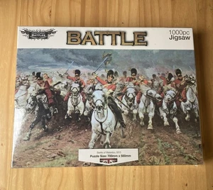 Historic Battle 1000pc Jigsaw Battle Of Waterloo, 1815 700mm x 500mm (New) - Picture 1 of 2