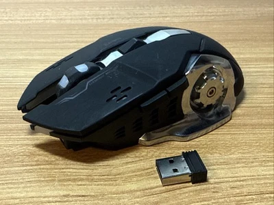 Q85 Ratón Óptico Inalámbrico Recargable para Juegos 2.4G + Dongle Foto 1 de 4