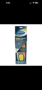 Dr Scholls HEAVY DUTY Support Pain Insoles Relief Mens Orthotics - Size 8-14 - Picture 1 of 5