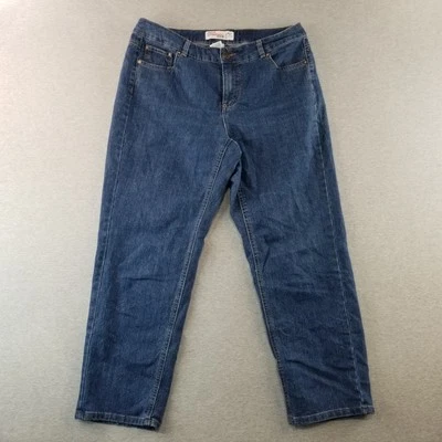 Just My Size Jeans Women's Sz 18W Short Dark Wash Normcore HighQuality Cute Nice - Image 1 of 4