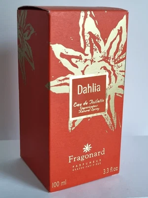 DAHLIA Fragonard Parfums - Eau de Toilette 100 ml.+EMBALAJE ORIGINAL. Rareza. - Imagen 1 de 4