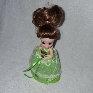 Vintage Haschel Toys Cupcake Surprise Doll 12" Green Dress 1990s - Picture 1 of 4