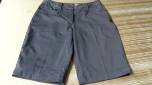 Slazenger Sz 6 GRAY - Bermuda Shorts 5-Pocket Design Mid Rise Activewear Outdoor - Picture 1 of 10