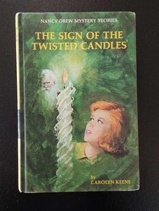 9 The Sign of the Twisted Candles Nancy Drew Mystery Books -1968 - Imagen 1 de 12