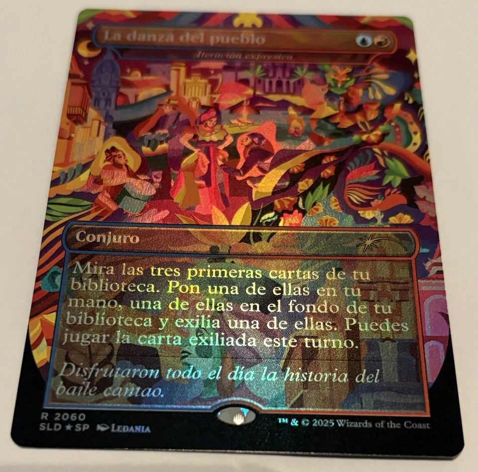 🌟 Expressive Iteration La Danza del Pueblo SPANISH 🌈 FOIL MTG SL NALAC 🌟 - Image 1 of 2