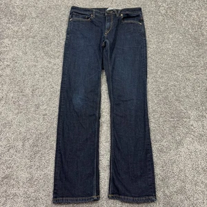 Volcom Jeans Mens 32x30 Blue Solver Modern Straight Dark Wash Denim Work Casual - Picture 1 of 10