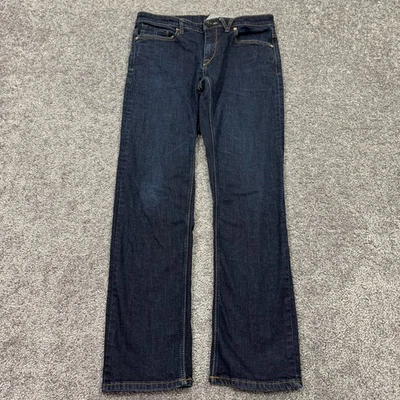 Volcom Jeans Mens 32x30 Blue Solver Modern Straight Dark Wash Denim Work Casual - Image 1 of 4