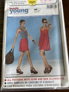 Burda Young 7681 Dress And Vest Sz 6-18 - Picture 1 of 2