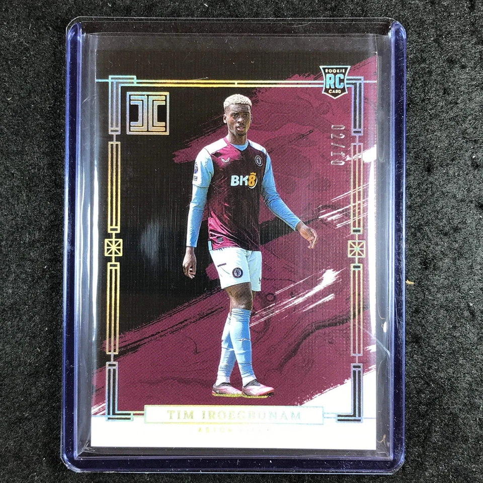 2023-24 Impeccable Soccer TIM IROEGBUNAM Rookie Base Gold 2/10 - Image 1 of 1