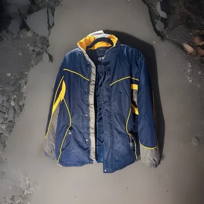 Abrigo Big Chill Outwear Freestle azul y gris para niño talla 14/16 (RN 14849) Foto 1 de 3