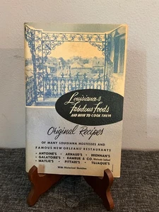 Vintage LOUISIANA'S FABULOUS FOODS Kochbuch NEW ORLEANS Restaurant ORIGINALREZEPTE - Bild 1 von 4