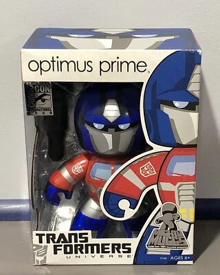 2009 Transformers SDCC OPTIMUS PRIME Mighty Muggs Comic Con Exclusive Figure NIB - Image 1 of 4
