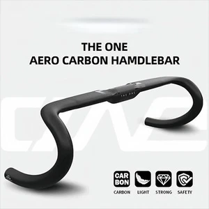 Carbon Fiber Rennrad Lenker 31,8mm 360/380/400/420mm Full Internal Routing - Bild 1 von 23