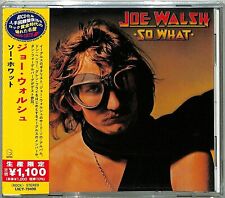 Joe Walsh So What (Limited Edition) Japan Music CD