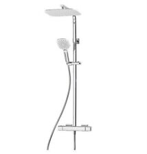 TRITON VELINO HP REAR-FED EXPOSED CHROME THERMOSTATIC DIVERTER MIXER SHOWER