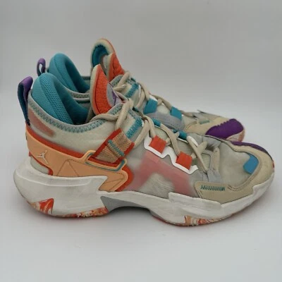 Men's Size 9.5 Nike Air Jordan Why Not .5 White/Blue  Westbrook DC3637-158 - Image 1 of 4