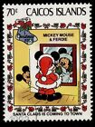 CAICOSINSELN SG37, 1983 70c Micky Mouse & Ferdie, FEIN GEBRAUCHT.