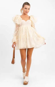 ASOS Luxe Womens Pink Mini Lace Dress Long Sleeve Zip Closure RRP £85 - Picture 1 of 25