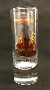 Frederic Remington Gilcrease Museum Tulsa Souvenir Shot Glass 4" - Picture 1 of 8