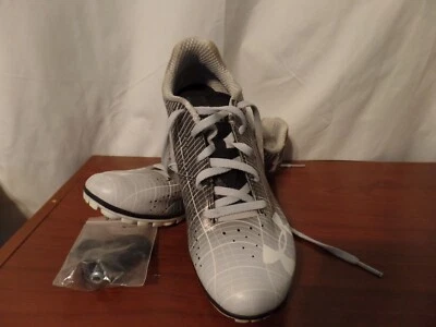 Under Armour Women's 7 Kick Sprint Running Spikes & Tool White Black 3022002-001 - Image 1 of 4