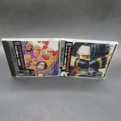 The King of Fighters 94 95 Neo Geo CD with Manual 2 Games Japan Version - Image 1 of 4