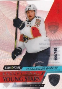 20-21 UPPER DECK SYNERGY EXCEPTIONAL YOUNG STARS - ALEKSANDER BARKOV /749 #EY-15 - Picture 1 of 1