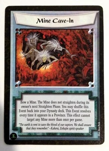 Mine Cave-In L5R Legend of the Five Rings CCG Fire and Shadow - Picture 1 of 1