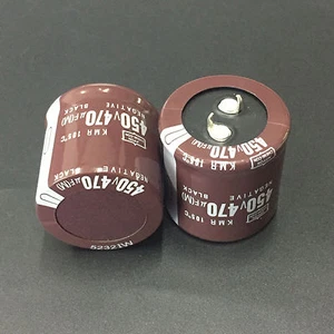 1pcs 470uF 450V NCC KMR 35x35mm Downsized 450V470uF PSU Electrolytic Capacitor - Picture 1 of 2