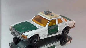 Mercedes SLC 350 Polizei - Matchbox - White Green - 1974 - K61 - Picture 1 of 9