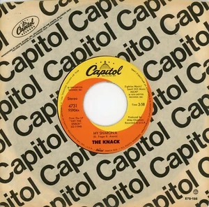 THE KNACK My Sharona / Let Me Out 1979 CAPITOL 45rpm Rock - Picture 1 of 1