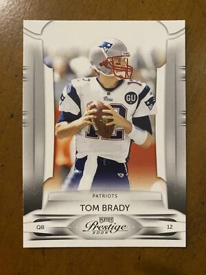 2009 Panini Playoff Prestige #57 Tom Brady New England Patriots - Image 1 of 2