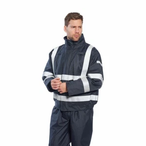 Portwest S783 Bizflame Waterproof Rain FR Insulated Reflective Bomber Jacket - Picture 1 of 9