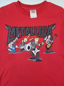 Vintage 2004 Metallica 'Madly In Anger With The World' Tour Tee, M, 20x30", Hole - Picture 1 of 22