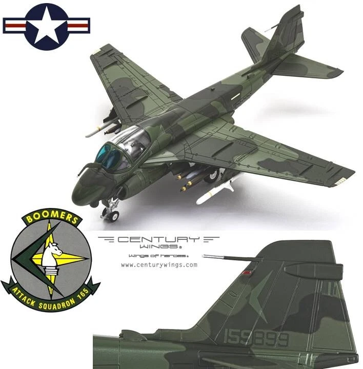 Century Wings CW001648 Grumman A-6E Intruder US Navy VA-165 Boomers NG511 1990
