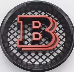 Emblemas de rejilla delantera 3D BRABUS B para Benz W463 Clase G g500 g550 g55 g63 g65 amg - Imagen 1 de 5