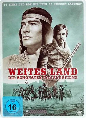 Weites Land - Die schönsten Indianerfilme (XXL-Steelbox, 16 Filme auf 8 DVD) - Bild 1 von 2