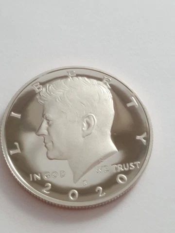 2020 S Proof Clad Kennedy Half Dollar Cover