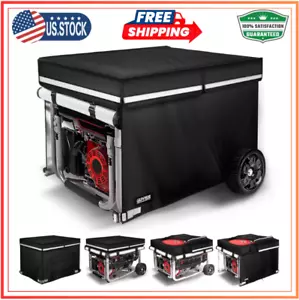 Running Generator Cover – 32"x24"x24", Waterproof, 900D Heavy-Duty, Top Opens - Picture 1 of 10