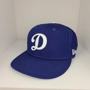 Los Angeles Dodgers Hat Cap Blue D Logo New Era 59fifty MLB Fitted 7 1/4 - Picture 1 of 9