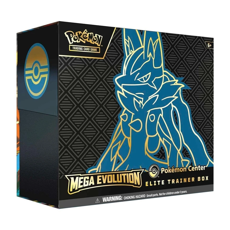 Mega Evolutions Pokemon Center Elite Trainer Box - Lucario - New & Sealed - Image 1 of 1
