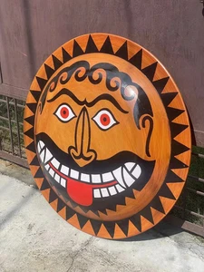 Schild Mittelalter Antik Keltisch Ravan Shield Royal Griechisch Holz - Bild 1 von 6