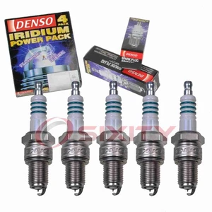 5 pc Denso Iridium Power Spark Plugs for 1984-1985 Audi 4000 Quattro 2.2L L5 pr - Picture 1 of 5