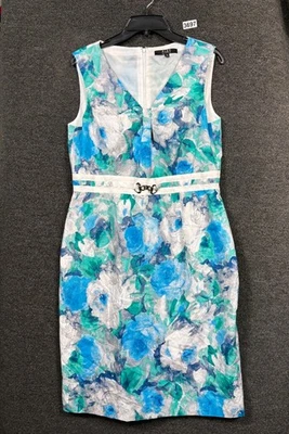 Vestido midi con estampado de acuarela rosa floral Alex Marie Leah para mujer talla 12  Foto 1 de 4