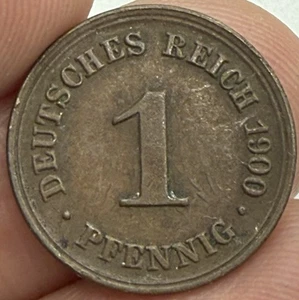 Germany 1 Pfennig 1900 -D- - Picture 1 of 2