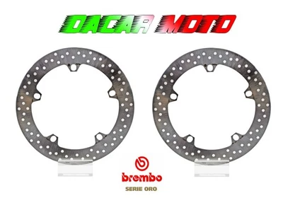 COPPIA DISCHI ANTERIORI BREMBO BMW K 1200 RS 1997 1998 1999 2000 Foto 1 de 4