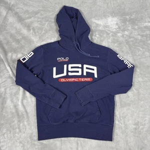 Polo Ralph Lauren Team USA Olympic Hoodie Mens S 2016 Pullover Games Olympics - Picture 1 of 12