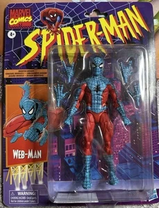 Marvel Legends Spider-Man Serie Retro 6” WEB-MAN Figura de Acción Hasbro NUEVO - Imagen 1 de 2